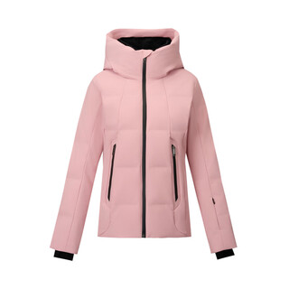 Descente ski series women's dermizax temperature-locking heat navi ski suit s l p - light pink