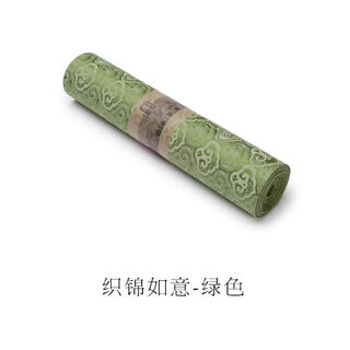 Jibaijia brocade tea mat dry foam mat waterproof table flag tea tablecloth new chinese zen tea flag green high-end tea towel green 400x28cm