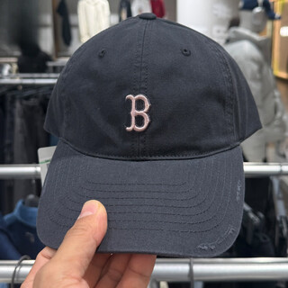 Mlb hat yankees ny all-match korean style face-showing small old hole men's and women's baseball cap cpb07 dark charcoal gray one size adjustable