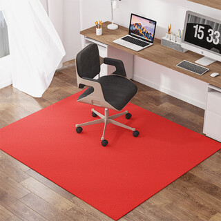 Fantasy modern style computer chair floor mat long non-slip study swivel chair floor mat stain-resistant design red tp single stripe 200x300cm