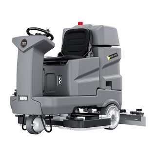 Pohir driving industrial floor washing commercial floor washing machine washing and mopping integrated floor washing machine floor washing truck 900 large dual brush lithium battery model