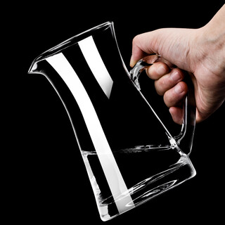 Cristalglass large-capacity red wine decanter and pourer with scale, thickened glass white wine dispenser, old wine blending dispenser