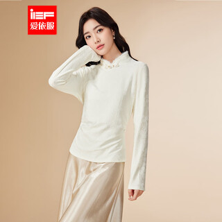 Ief/aiyifu 2025 winter new chinese style mature elegant temperament design sense commuting versatile base layer xing s
