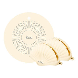 Corning (visions) ekco anti-scald insulation thickened high-temperature resistant silicone kitchen oven special anti-slip anti-heat microwave oven baking corning-anti-scald insulation set