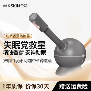 Golden rice facial steamer beauty instrument nano steam sprayer hydrating instrument facial household can place traditional chinese medicine hot and cold dual spray humidifier kd23312 light gray kd23312
