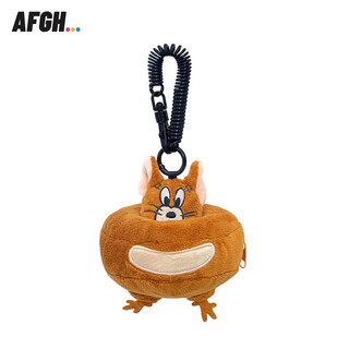 Afgh sold out tom and jerry tom jerry metamorphosis headphone bag plush coin purse storage squeeze jerry headphone bag