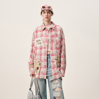 Phorm shopping mall same style 2026 spring new shirt c01202616 light pink xs