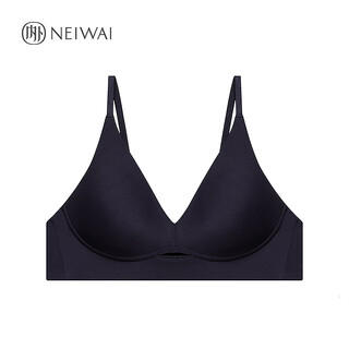 Neiwai hollow triangle cup bra nw231wu1128 dark purple 70c (s+)