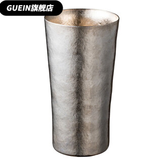 Tuojin cold insulation double-layer vacuum handmade pure titanium domestic spot silver