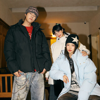 Vuug men's cotton work jacket american style loose casual winter wear trendy brand cotton jacket black s