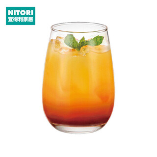 Nitori yideli home furnishing kitchenware water utensils wine glass drinking glass 2 pack 370ml transparent 370ml 2 pack