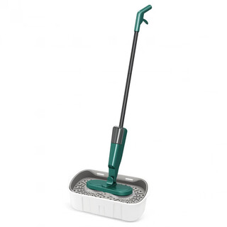 Blaupunkt german electric mop 2025 wireless household hands-free sweeping and cleaning all fully automatic lazy mop green version double-headed cleaning mop + cleaning bucket + 1 pair of mops - extra long continuation