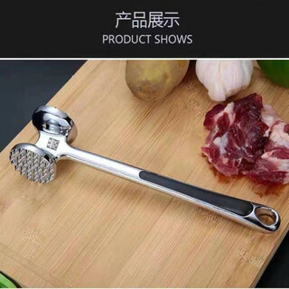 Woxuan german doubedei solid meat hammer steak hammer steak hammer zinc alloy tendon breaker kitchen double-sided meat hammer beef hammer 1