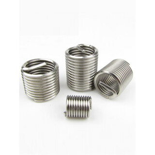 Xiaocai 304 stainless steel threaded sleeve wire screw sleeve/thread protective sleeve screw sleeve m14/m16/m18/m20-m30 m14*1d (2 pieces)