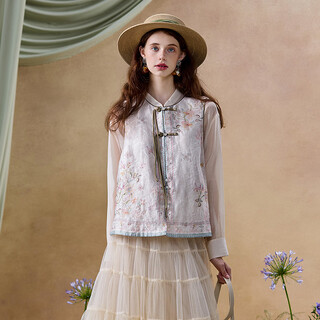 Wancaoyi (wancaoyi) 2026 spring new set h26831511 light pink xs