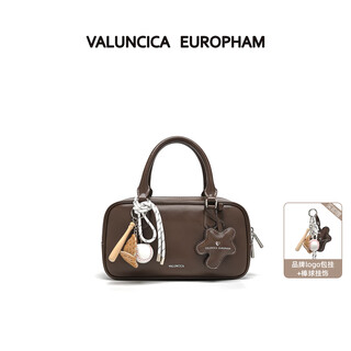 Valuncica europham valencia beta bag small new bowling bag handbag boston pillow bag women's new year's eve gift brownie brown free bag hanging