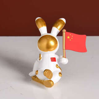Yusenyi 3d three-dimensional metal refrigerator magnet magnet tourist attraction souvenir for friends. buy any five refrigerator magnets and get a space rabbit. height 10 and width 8 cm.