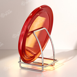 Home baili stainless steel cutting board rack kitchen cutting board placement rack countertop pot lid rack chopping board rack chopping board storage rack bold stainless steel pot lid rack