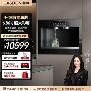 Kantar (casdon) embedded direct drinking machine, pure drinking machine, household water purifier, ice and hot integrated water purification pipeline, water dispenser, quangan zs6 yang mi same style