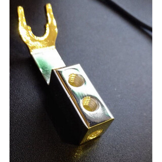 Australian-made audio y plug wire suitable for bocchino audio 8*10 wire diameter high square number speaker wire equipped with fm32h gold-plated end fm31w8 gold-plated (recommended)_large hole 8*10_middle head 8.3m