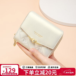 Cnoles wallet women's cowhide multi-card slot multi-functional wallet thin women's coin purse birthday gift for girlfriend and daughter-in-law