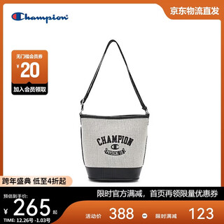Champion us champion 2025 new shoulder bag for men and women trendy casual fashion armpit bag 25fwp10 black