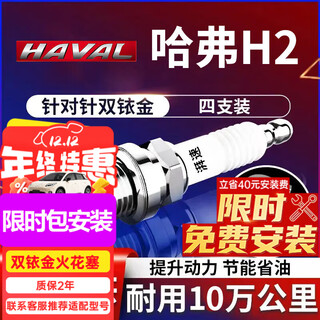 Paisu 13-25 haval h2 1.5t spark plug original factory original adaptation size double iridium burner 4 pack 9937