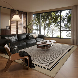 Beyzk carpet living room 2026 new style living room sofa coffee table carpet antique waterproof disposable floor mat huaying-02 180cm*250cm
