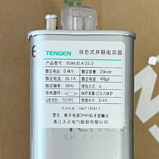 Bsmj0.45-30-3 self-healing low voltage parallel capacitor 450v30kva bsmj0.4-25-3
