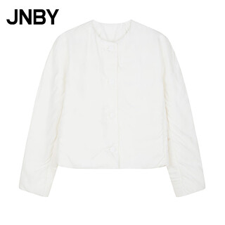 Jiangnan buyi (jnby) shopping mall same style 26 spring new arrival down jacket loose collarless 5q1c13220 105/semi-bleached m