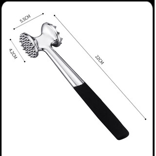 Xideli pine meat hammer kitchen steak hammer steak hammer meat hammer alloy tendon breaker tender meat double-sided meat hammer household pine double-sided nail steak hammer