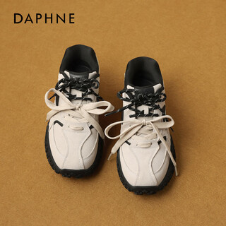 Daphne ballet moral training shoes for women 2026 new spring thick-soled non-tiring white shoes forrest gump casual shoes sports racing shoes