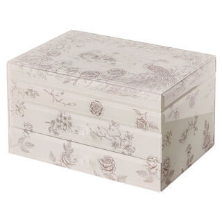 Exquisite large-capacity jewelry box jewelry box necklace ring jewelry box jewelry storage box fanhua yumeng