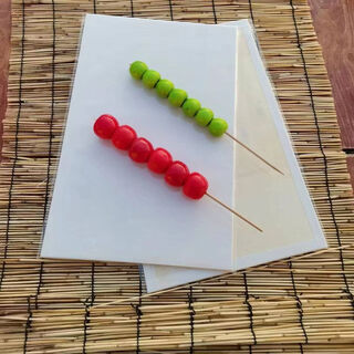 Yong huan rock sugar special non-stick board double-sided non-melted sugar waterproof and oil-proof non-stick wooden board baking commercial stall tool white single side (30x45cm) 10 sheets