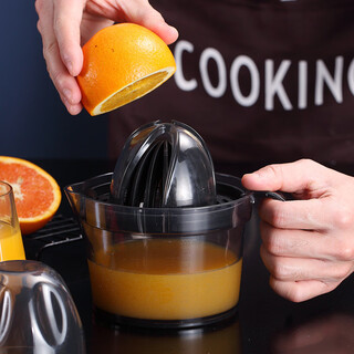Pupan manual juicer household juicer orange fruit squeezer lemon pomegranate juicer juicer cup white dual-use model (collect and purchase to get a gift) suitable for orange/lemon/grapefruit