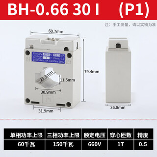 Current transformer bh0.66ct lkm 0.5 level three-phase aperture 30/50/100/400/300/600/5a 30/5 40i