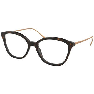 Prada women's glasses frame color geometric full frame acetate fiber daily wear fashionable matching glasses frame havana/default 2au1o1 53/17/140
