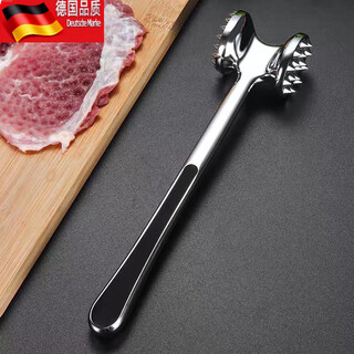 Tuojin молоток для мяса бытовой двусторонний молоток для мяса молоток для стейка из нержавеющей стали молоток для рассыпного мяса молоток для размягчения мяса кухонный специальный инструмент двусторонний молоток для мяса пищевой продукт из нержавеющей стали 304
