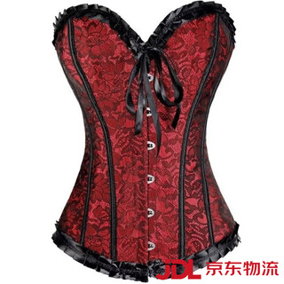 Ao yan lai fishbone corset women's outer ball gown red_1331 l