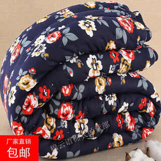 Pure cotton cotton pants for women, handmade cotton pants for mothers, casual fleece pants, xinjiang cotton winter clothes, thickened loose high waist, wealthy flowers 4xl (height 155-174 weight 145-160 jin jin equals 0.5 kg)