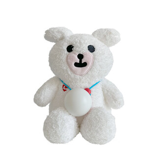 Honor personally selected haiviviheartbear ai doll, early education puzzle, children's intelligence, plush toy, multi-lingual conversation robot, emotion recognition, white