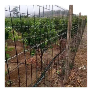 Barbed wire guardrail, chicken, goose and duck fence, household breeding net, highway protection grid, thickened, hard plastic, 1.2 meters high, 6 centimeters, hole 5 meters long, 4jin, jin equals 0.5kg, durable