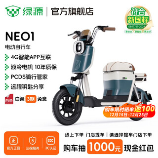 Luyuan store pickup neo1 new new national standard electric bicycle intelligent and cost-effective electric bicycle adult commuting small scale long-endurance electric bicycle selectable at the store - 48v20a lead acid
