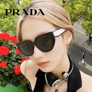 Prada sunglasses women's new fashion irregular square frame sunglasses anti-uv spr16y 09q5s0