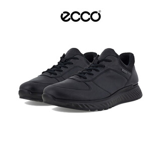 Ecco sports shoes for men, outdoor breathable 835304 01001 black 42 as a gift for boyfriend