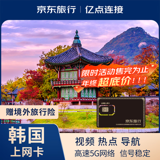 Korean internet card, phone card, traffic card, 5g/4g high-speed mobile phone card, seoul 5-day unlimited traffic