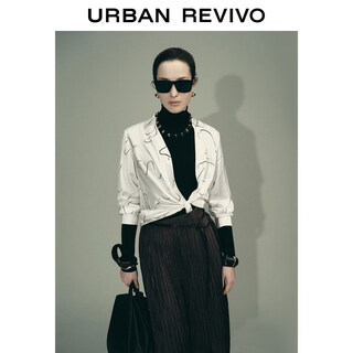 Ur urban urban series 2026 spring new women's line cardigan shirt uwu260004