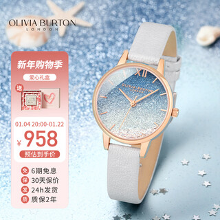 Olivia burton watch women's ob self-operated european and american watch trendy birthday new year's day gift for girlfriend ob16us26