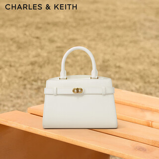 Charles&keith women's bag metal buckle strap handbag shoulder bag kelly bag birthday new year gift ck2-50160102