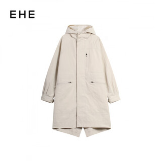 Мужская ветровка ehe с текстурированным воздушным слоем, сухая и широкая, эластичная, ветрозащитная, мужская ветровка с капюшоном, весна 2026, новый стиль, бежевый, s